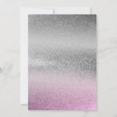 Butterfly Kisses Baby Shower Einladung (Rückseite)