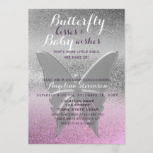 Butterfly Kisses Baby Shower