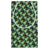 Butterfly Kisses Birthday Favor Bag Kleine Geschenktüte (Rückseite)