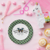 Butterfly Kisses Birthday Party Paper Plate Pappteller (Party)