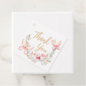 Butterfly Kisses & Birthday Wünsche Vielen Dank Geschenkanhänger (Beispiel)