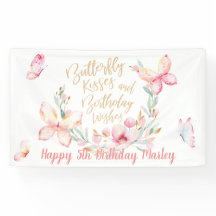 Butterfly Kisses & Birthday Wünsche, zum Geburtsta