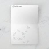 Butterfly Kisses Blank Card Karte (Innenseite)