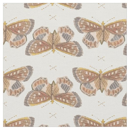 Butterfly Kisses Boho Stoff (Nahaufnahme)