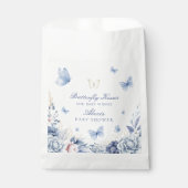 Butterfly Kisses Boy Baby Shower Geschenktütchen (Vorderseite)