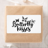 Butterfly Kisses Butterflies Schwarz-weiß Hochzeit (Insitu)