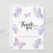 Butterfly Kisses Danke (Vorderseite)