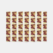 Butterfly Kisses Fleecedecke (Vorderseite (Horizontal))