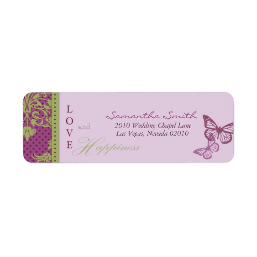 Butterfly Kisses Flirt Return Label B (Vorne)