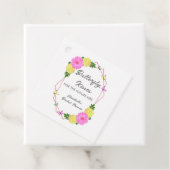 Butterfly Kisses for the Future Mrs. Brautparty Geschenkanhänger (Beispiel)