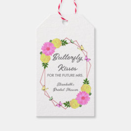 Butterfly Kisses for the Future Mrs. Brautparty Geschenkanhänger