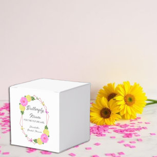 Butterfly Kisses for the Future Mrs. Brautparty Geschenkschachtel