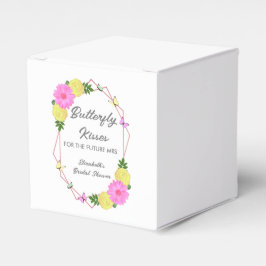 Butterfly Kisses for the Future Mrs. Brautparty Geschenkschachtel