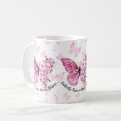 Butterfly Kisses & Himmlische Segnungen Kaffeetasse (Vorderseite Links)