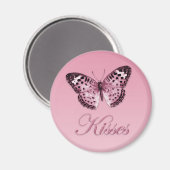 Butterfly Kisses Magnet (Vorderseite/Rückseite)