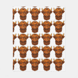 Butterfly Kisses & Moo Hugs - Fleece Medium Blanke