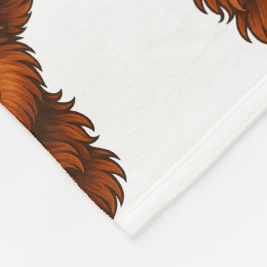 Butterfly Kisses & Moo Hugs - Fleece Medium Blanke (Ecke)