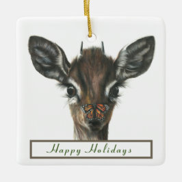 Butterfly Kisses Ornament