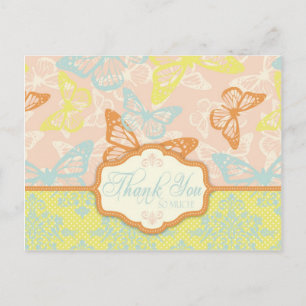 Butterfly Kisses Sweet TY Postcard Postkarte