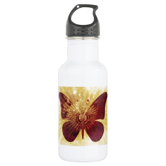 Butterfly Kisses Trinkflasche (Vorderseite)