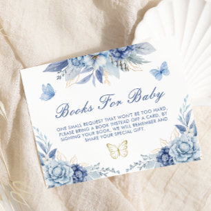 Butterfly Kisses und Baby wünscht Bücher für Baby Begleitkarte