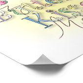 Butterfly Kisses Wall Art Poster (Ecke)