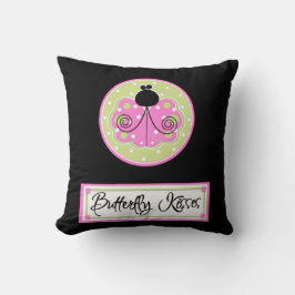 Butterfly Kisses Welcome American MoJo Pillow Kissen