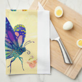 Butterfly Kitchen Teetuch Geschirrtuch (Viertel Falte)