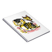 Butterfly & Kitten Notizblock (Rechte Seite)
