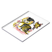 Butterfly & Kitten Notizblock (Linke Seite)