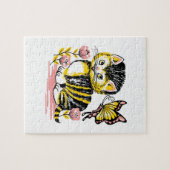 Butterfly & Kitten Puzzle (Horizontal)