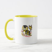 Butterfly & Kitten Tasse (Links)