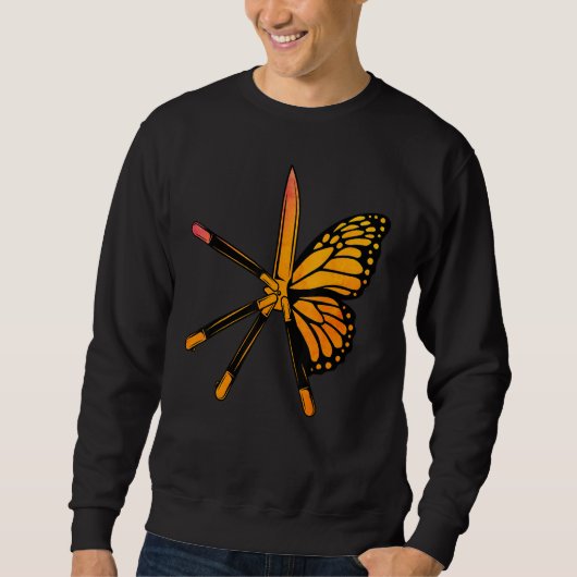 Butterfly Knife Balisong Quote 6 Sweatshirt (Vorderseite)