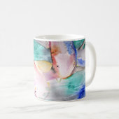 Butterfly Koi Aquarell Japanische Fischkunst Kaffeetasse (VorderseiteRechts)