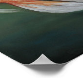 Butterfly Koi Fish Poster (Ecke)