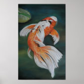 Butterfly Koi Fish Poster (Vorne)