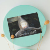 Butterfly Koi Foto Funny Geburtstag Karte