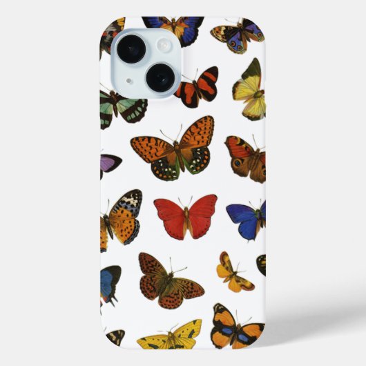 Butterfly-Kollektion Case-Mate iPhone Hülle (Rückseite)