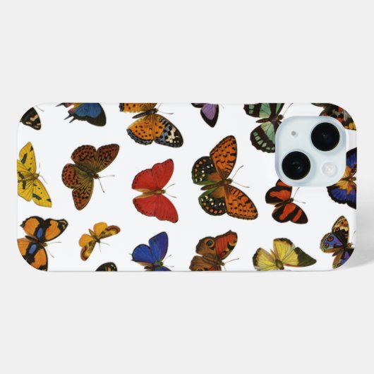 Butterfly-Kollektion Case-Mate iPhone Hülle (Rückseite (Horizontal))
