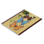 Butterfly-Kollektion Notizblock (Linke Seite)