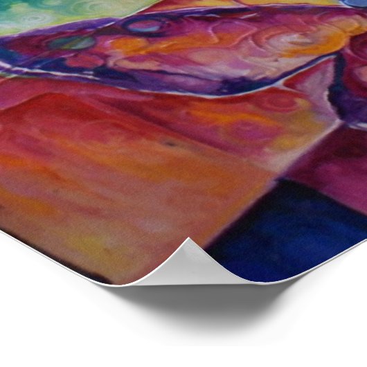 Butterfly-Komposition Canvas Print Poster (Ecke)