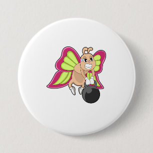 Butterfly-Krafttraining Dumbell Button