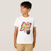 Butterfly-Krafttraining Dumbell T-Shirt (Vorne ganz)