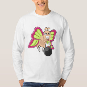 Butterfly-Krafttraining Dumbell T-Shirt