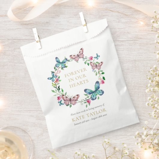 Butterfly-Kraut-Beerdigungspackung Geschenktütchen (Ausgeschnitten)