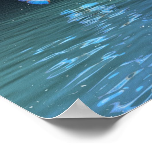 Butterfly-Kristallbaum Poster (Ecke)