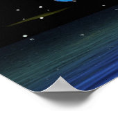 Butterfly-Kristallbaum Poster (Ecke)