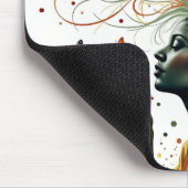 Butterfly-Lady Art Mousepad (Ecke)
