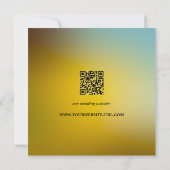 Butterfly Lake Probe Dinner Einladung (Rückseite)