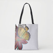 Butterfly landing beautiful tasche (Vorderseite)